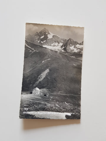 AK Glorerhütte am Bergertörl mit Großglockner.