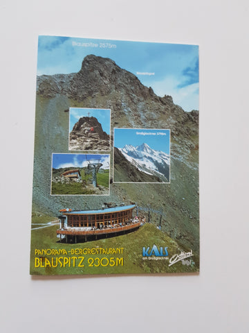 AK Panorama Bergrestaurant Blauspitz. Kals am Großglockner.