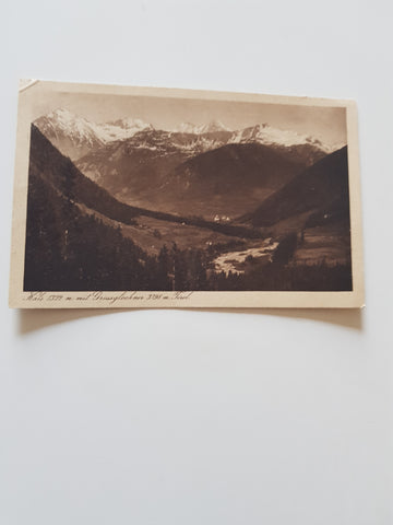 AK Kals mit Grossglockner.