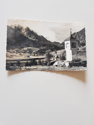 AK Kals gegen Großglockner gegen Grossdorf.