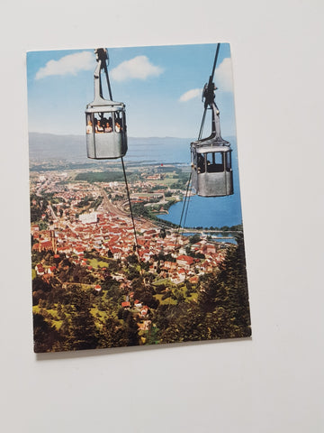 AK Bregenz mit Pfänderbahn.