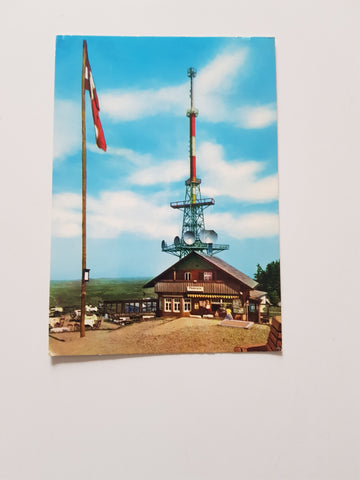 AK Fernsehturm am Pfänder bei Bregenz.