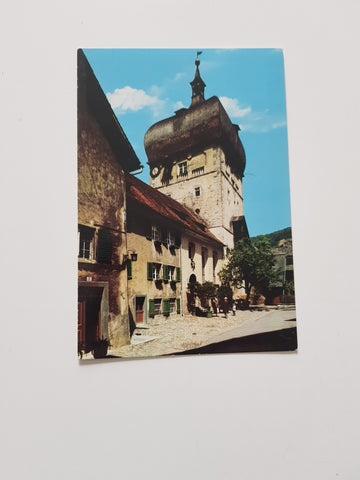 AK Bregenz. Martinsturm in der Altstadt.