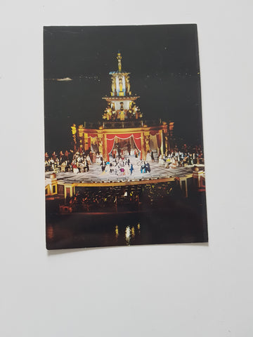 AK Bregenz. 25 Jahre Bregenzer Festspiele Spiel auf dem See 1970 Die Fledermaus. Operette von Johann Strauß.