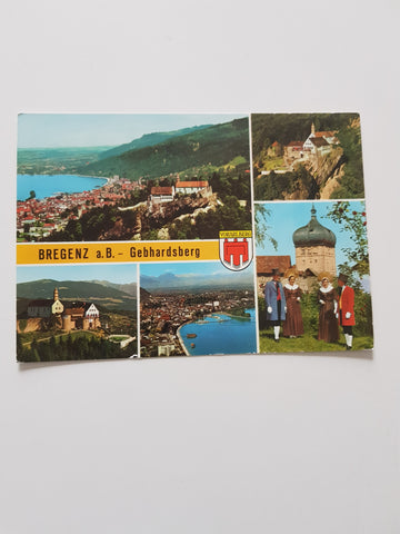 AK Bregenz am Bodensee. Gebhardsberg.