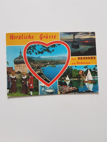 AK Herzliche Grüße aus Bregenz.