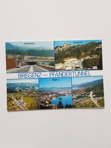 AK Bregenz - Pfändertunnel.