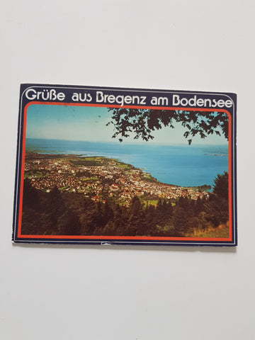 AK Grüße aus Bregenz  am Bodensee.
