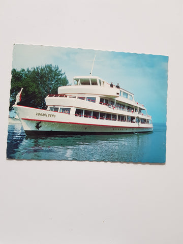 AK Motorschiff Vorarlberg - Indienststellung 1965.