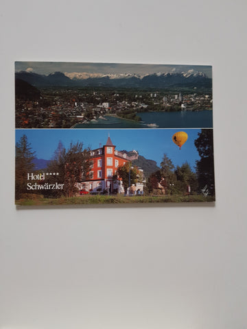AK Bregenz. Hotel Schwärzler. Landstraße 9.