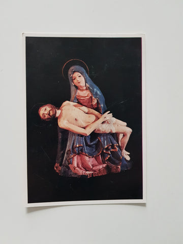 AK Pieta aus dem Dominikanerinnenkloster Thalbach bei Bregenz.