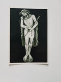 AK Schmerzensmann aus dem 15. Jh. im Dominikanerinnenkloster Thalbach bei Bregenz.