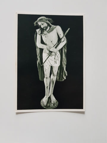 AK Schmerzensmann aus dem 15. Jh. im Dominikanerinnenkloster Thalbach bei Bregenz.