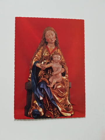 AK Abteikirche Mehrerau - Bregenz. Gnadenbild um 1490. Ulmer Schule.