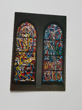 AK Herz-Jesu-Pfarrkirche von Bregenz. Kreuzigung und Auferstehung.