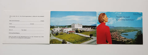 3-teilige Werbe-AK Bregenz. Wolff & Co. KL Strumpf- und Pulloverfabrik. Wolford.