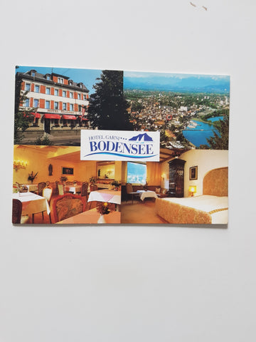 AK Bregenz. Hotel Bodensee Garni. Familie Güttler, Kornmarktstraße 22.