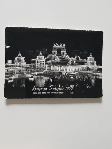 AK Bregenzer Festspiele 1960. Spiel auf dem See. Spiel auf dem See. Wiener Blut.