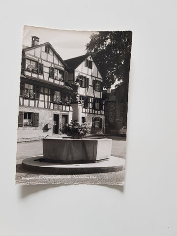 AK Bregenz.  Oberstadtbrunnen.