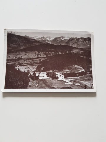 AK Pfänder-Hotel mit Bregenzerwald.