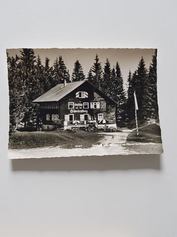 AK Gasthaus Schwedenschanz am Pfänder bei Bregenz.