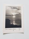 AK Sonnenuntergang am Bodensee.