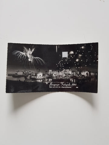 AK Bregenzer Festspiele 1961. Spiel auf dem See Zigeunerbaron.