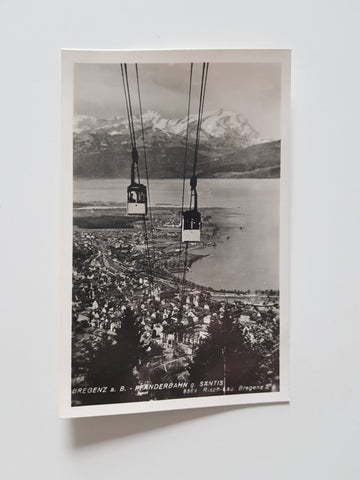 AK Bregenz. Pfänderbahn g. Säntis.