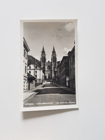 AK Bregenz. Herz Jesukirche.