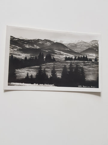 AK Pfänder bei Bregenz. Blick zum Hochvogel.