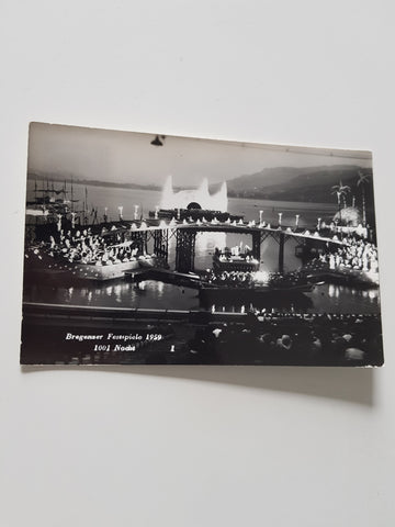 AK Bregenzer Festspiele 1959. 1001 Nacht.