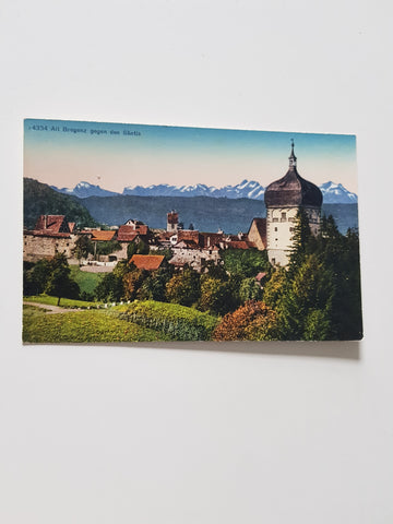 AK Alt-Bregenz gegen den Säntis.