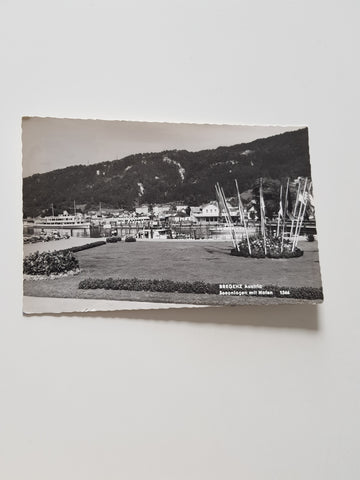 AK Bregenz. Seeanlagen mit Hafen.