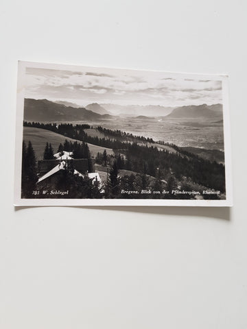 AK Bregenz. Blick von der Pfänderspitze.