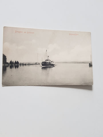 AK Bregenz. Hafeneinfahrt. (1905)
