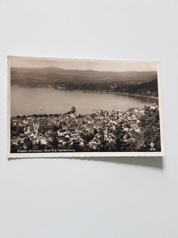 AK Bregenz (Bodensee) Blick vom Gebhardsberg.