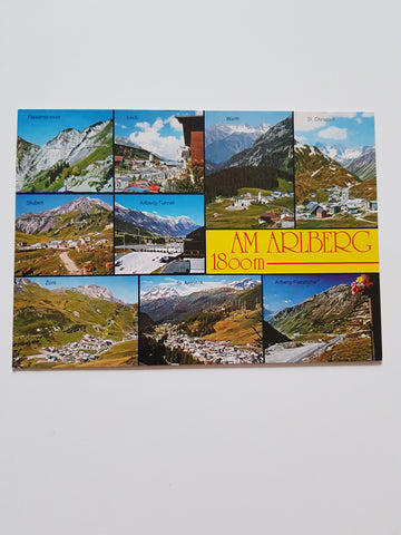 AK Am Arlberg.