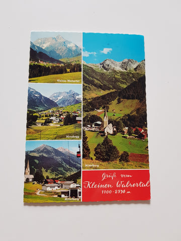 AK Gruß vom Kleinen Walsertal.