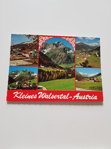 AK Kleines Walsertal.