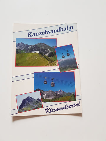 AK Kleinwalsertal. Kanzelwandbahn. Riezlern.