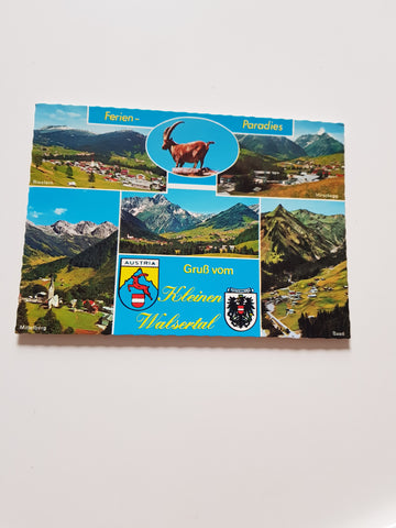 AK Gruß vom Kleinen Walsertal.