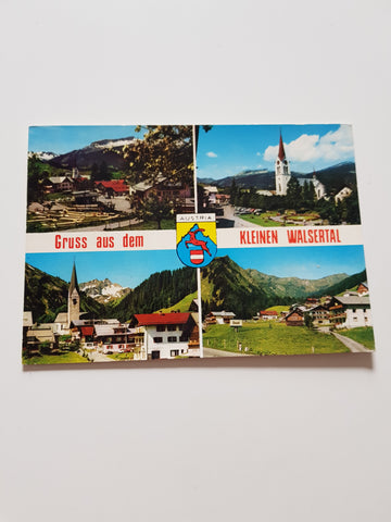 AK Gruss aus dem Kleinen Walsertal.