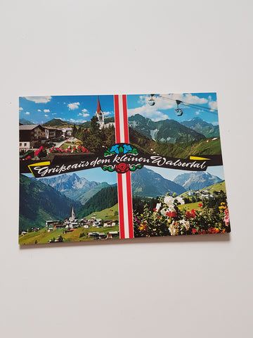 AK Grüße aus dem kleinen Walsertal.