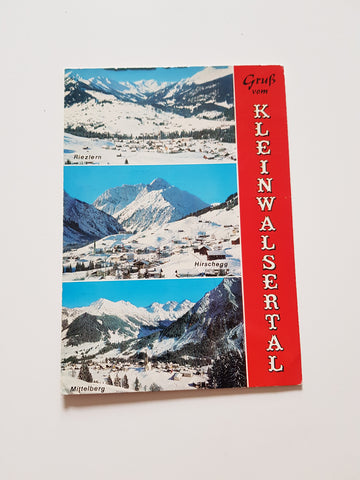 Gruß vom Kleinwalsertal.