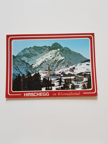 AK Hirschegg. Kleinwalsertal.