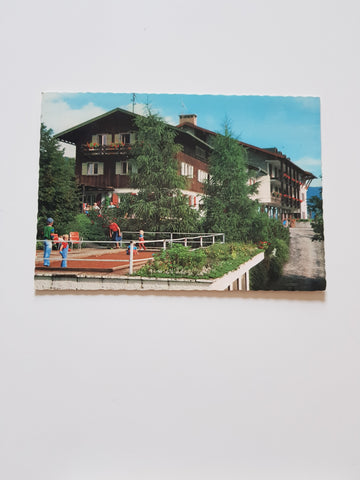 AK Hirschegg. Kleinwalsertal. Alp-Hotel Berghalde. Christliches Hospitz. Schlößleweg 6.