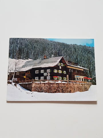 AK Riezlern-Schwende. Kleinwalsertal. Berggasthof Mahdtalhaus. W. u. H. Strohmaier.