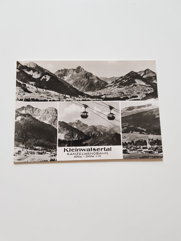 AK Kleinwalsertal. Kanzelwandbahn.