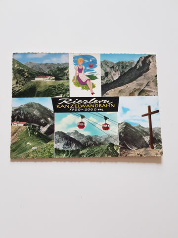 AK Riezlern. Kanzelwandbahn.