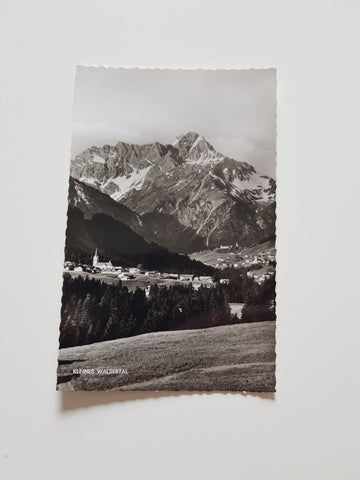 AK Kleines Walsertal mit Riezlern, Hirschegg, Mittelberg und Widderstein.